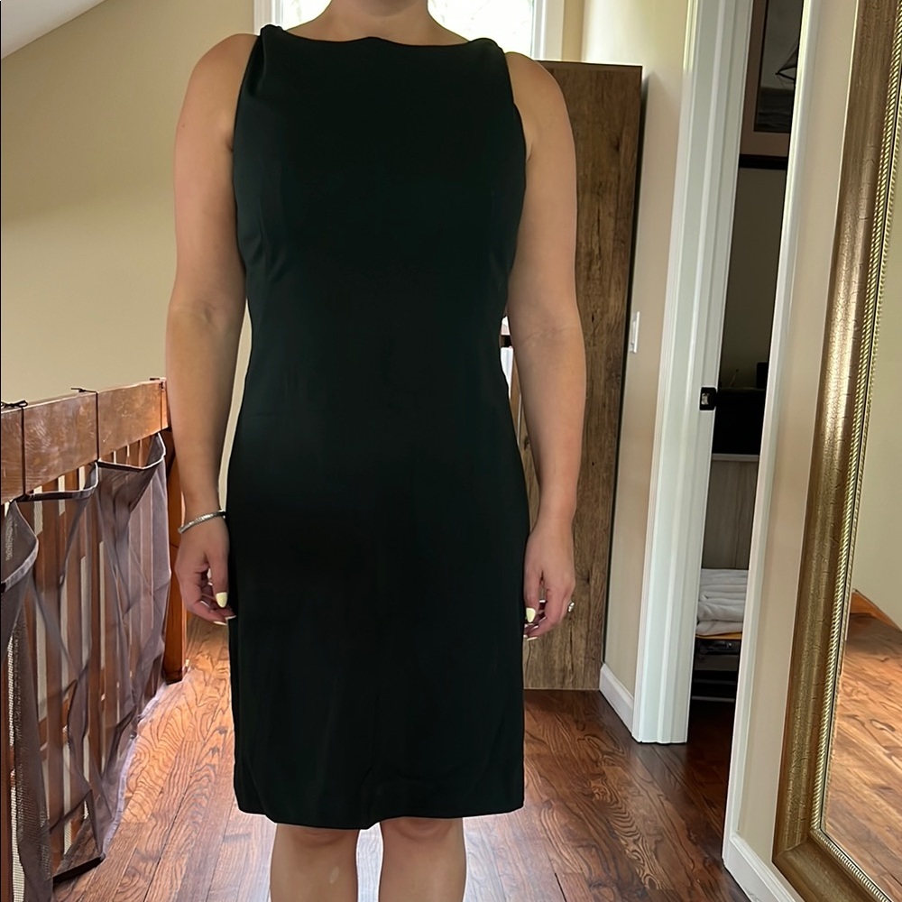 Elegant Black Sleeveless Dress